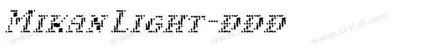 Mikan Light字体转换 Mikan Light字体转换